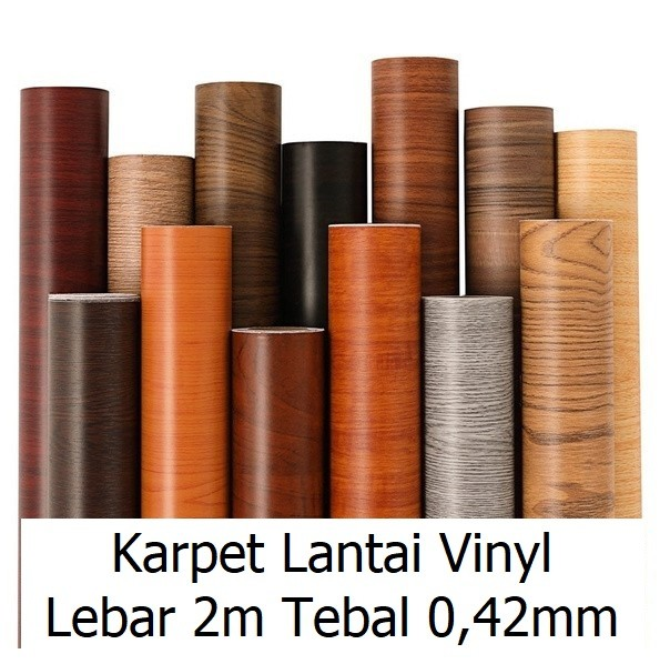 karpet lantai vinyl roll 2x25 tebal 0,42mm karpet vinyl lantai