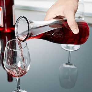 Gelas Carafe / Decanter / Wine Decanter (Plus Lid / Tutup)