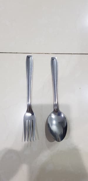 Sendok dan Garpu Stainless Steel/ Sendok dan Garpu Ketebalan 1.2mm