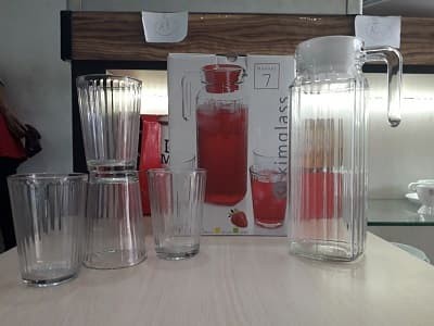 Pitcher Set (Paket 1 Pitcher dan 4 Gelas)
