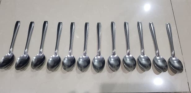 Sendok dan Garpu Stainless Steel/ Sendok dan Garpu Ketebalan 1.2mm