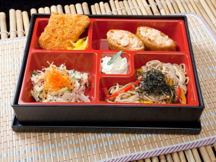 Bento Set/ Tempat Bento/ Wadah Melamin/ Japanese Set