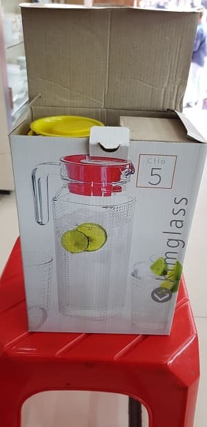 Pitcher Set (Paket 1 Pitcher dan 4 Gelas)