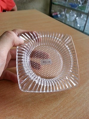 Asbak model persegi | Asbak Motif | Ashtray | Asbak Kaca | Asbak