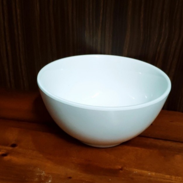 Mangkok keramik Putih 7 inch/ Mangkok Sop/ Mangkok keramik/ Mangkok