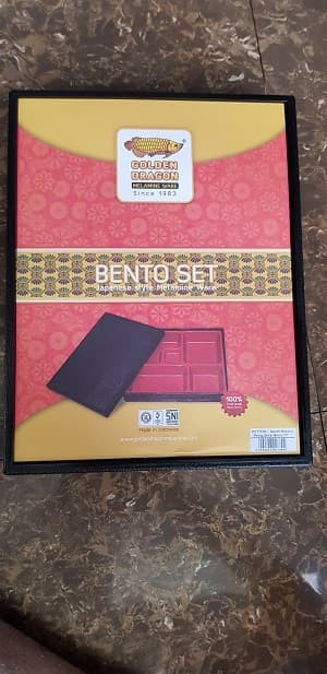 Bento Set/ Tempat Bento/ Wadah Melamin/ Japanese Set