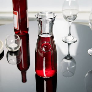 Gelas Carafe / Decanter / Wine Decanter (Plus Lid / Tutup)