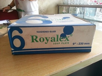 Piring / Piring Makan / Piring Royalex