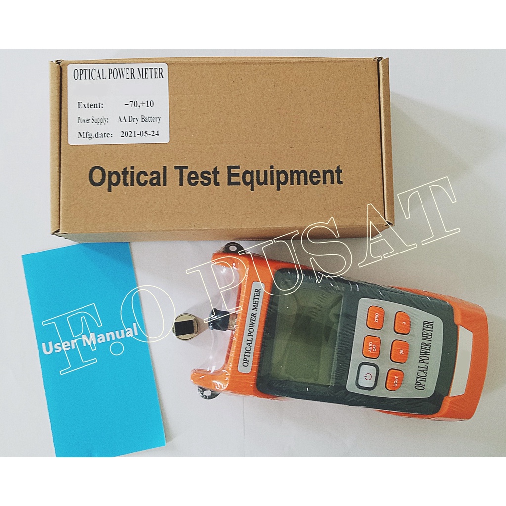 Fiber Optical Power Meter Cable Tester / OPM - Kuning