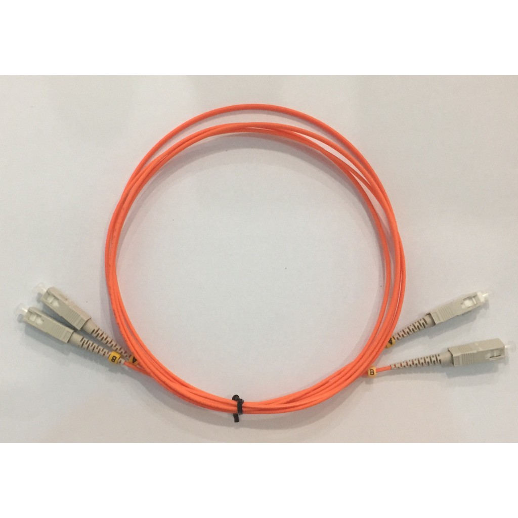 Patchcord OM1 LC-LC Duplex MultiMode OM1 Kabel 62,5/125 [3Meter]