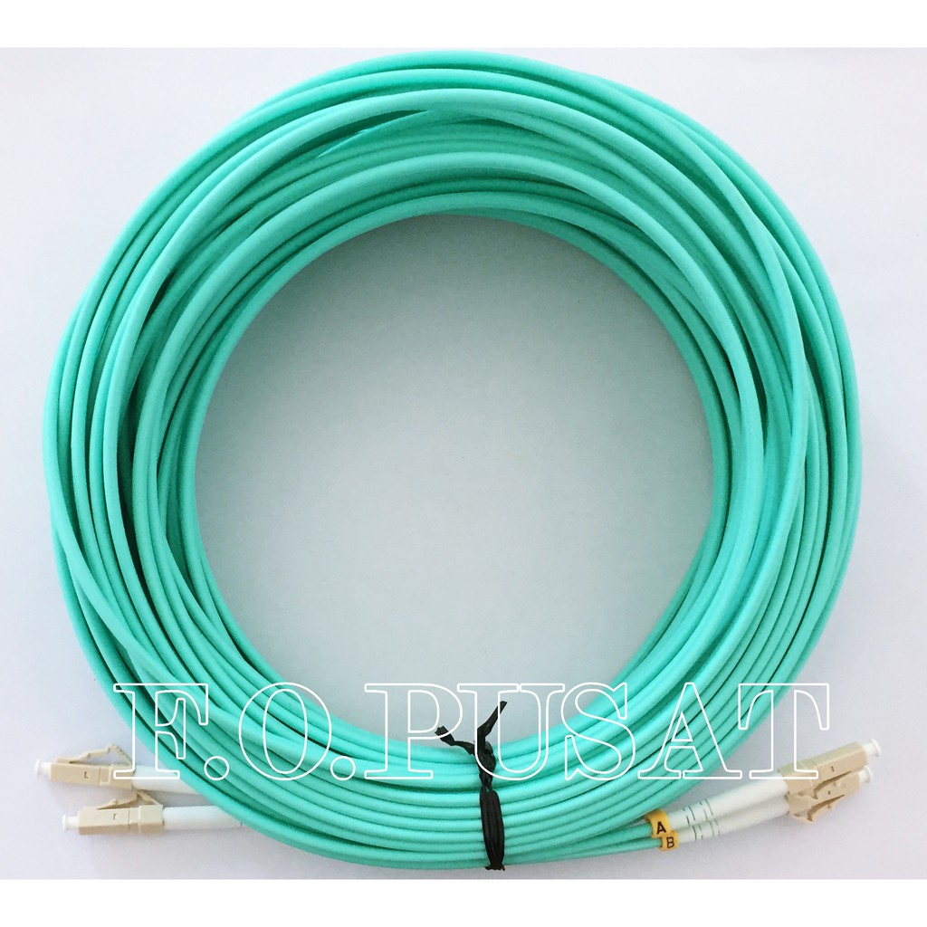 Patchcord OM4 LC-LC Duplex MultiMode, 50/125um [20 Meter]