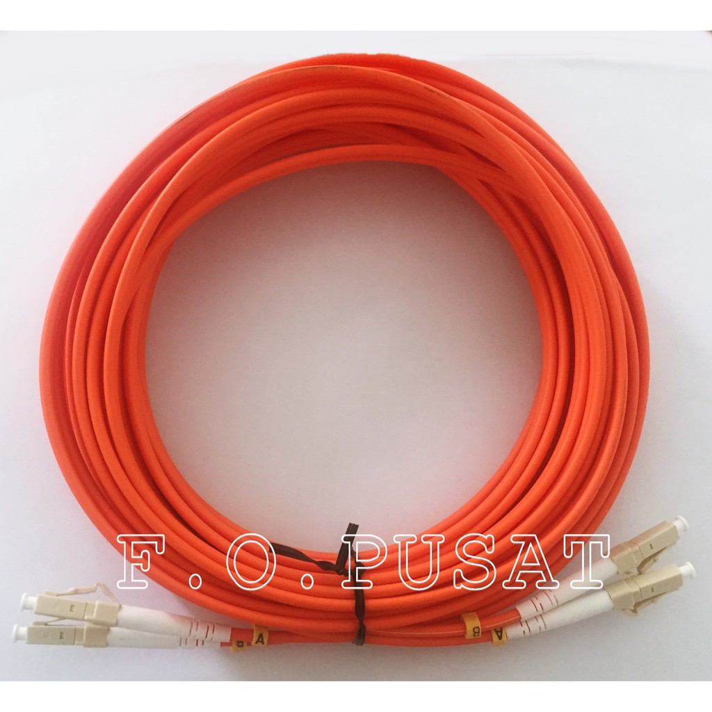 Patchcord OM2 LC-LC Duplex MultiMode OM2 Kabel 50/125 [10Meter]