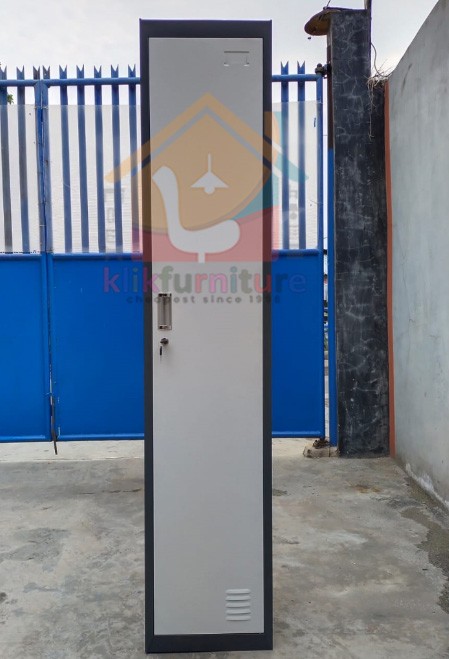 Lemari Loker Locker Cabinet 1 Pintu Full Besi LK001