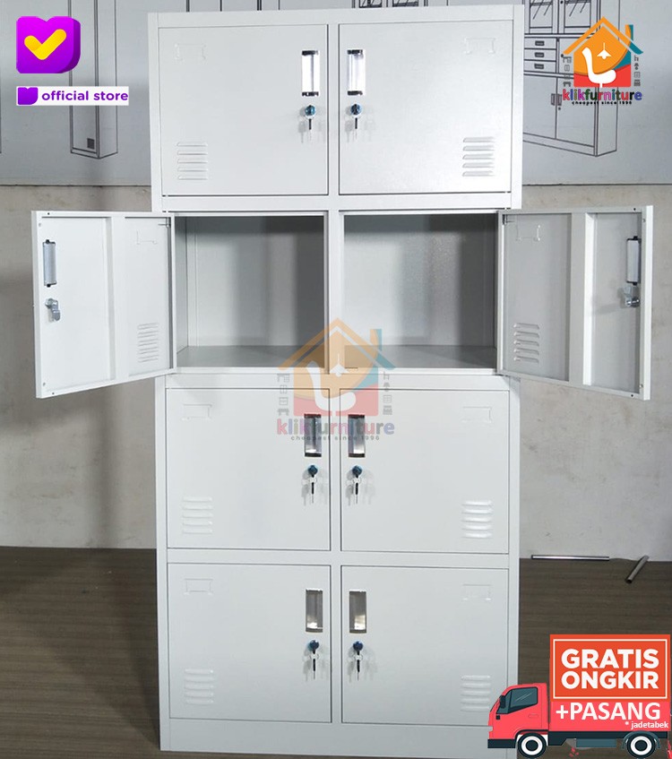 Loker Besi / Locker Besi 8 Pintu AKL 08