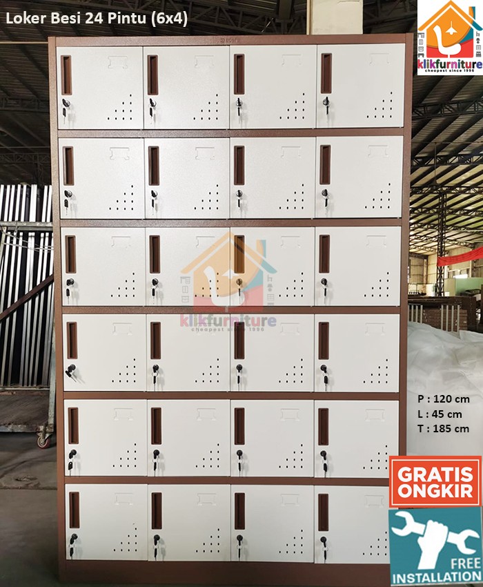 Locker Besi / Loker Besi / Loker File Besi 24 PINTU AKL24