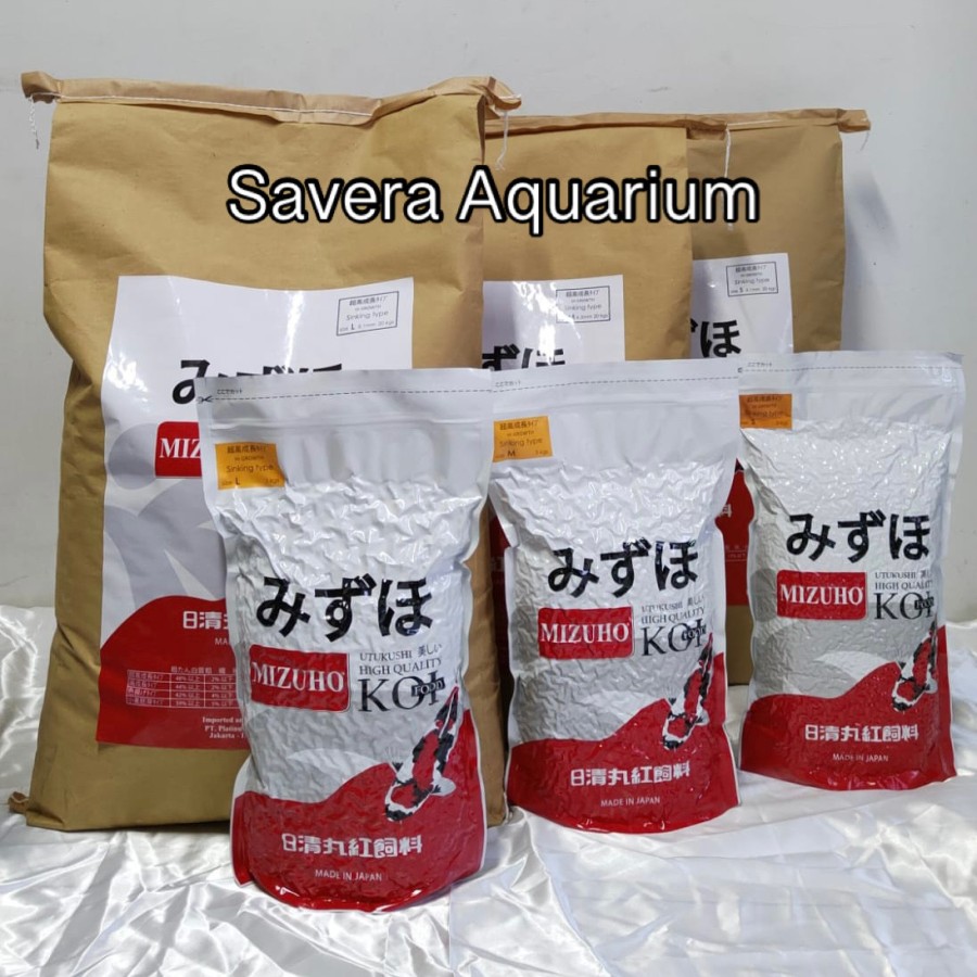 MIZUHO COLOR 2 KG / SIZE S / ORI JEPANG / PAKAN KOI / FLOATING