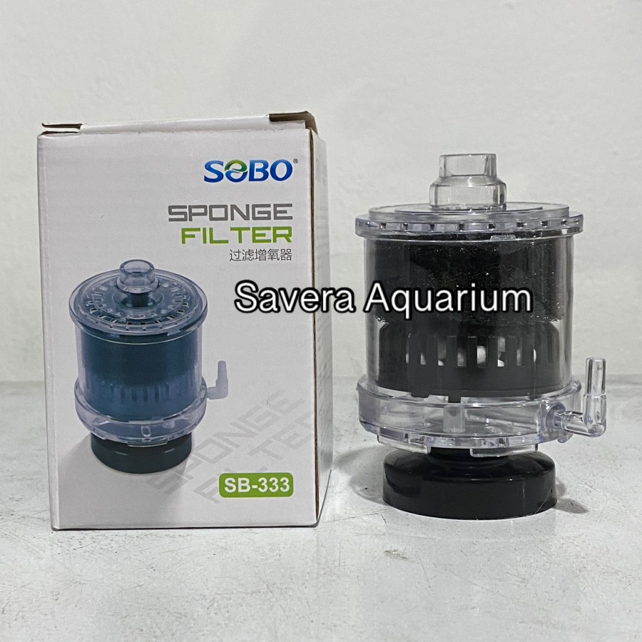 SOBO SB333 / FILTER AIRATOR / SPONGE FILTER / 6,5 CM / FILTER BULAT