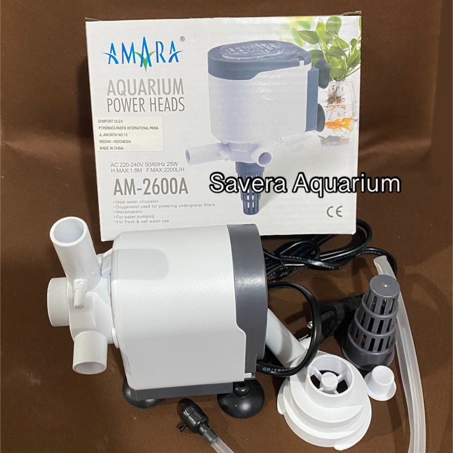 AMARA AM2600A / POMPA CELUP / POWER HEAD / 25 WATT / ORIGINAL