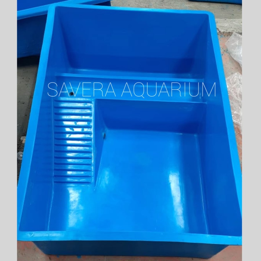 BAK KOLAM FIBER KURA AIR 120x80x40 / free ongkir / RED EAR TORTOISE