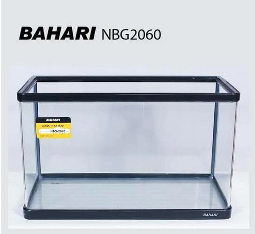 (GOJEK) AQ BAHARI 2060 / BENDING AQUARIUM / KUALITAS BAGUS / 61x31x37