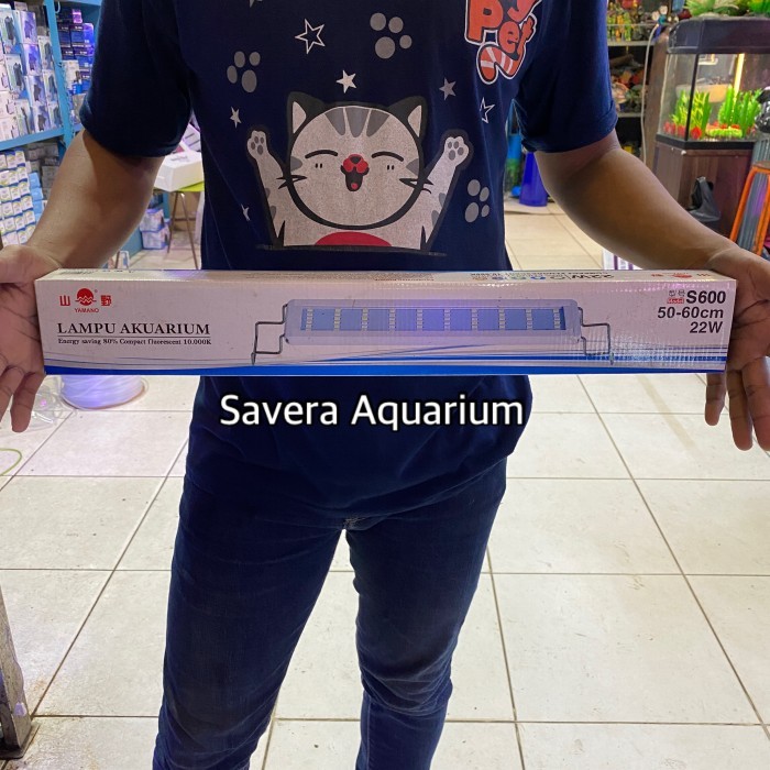 YAMANO S400 LAMPU AQUARIUM / HEAD LAMP / 30-40 CM / 13 WATT / ORIGINAL