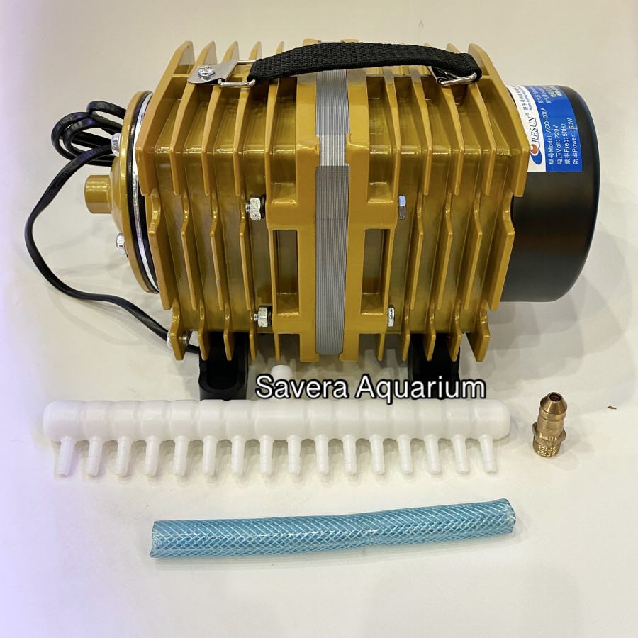 RESUN ACO 008A / AIRATOR 16 LUBANG / COMPRESSOR / POMPA UDARA KOLAM