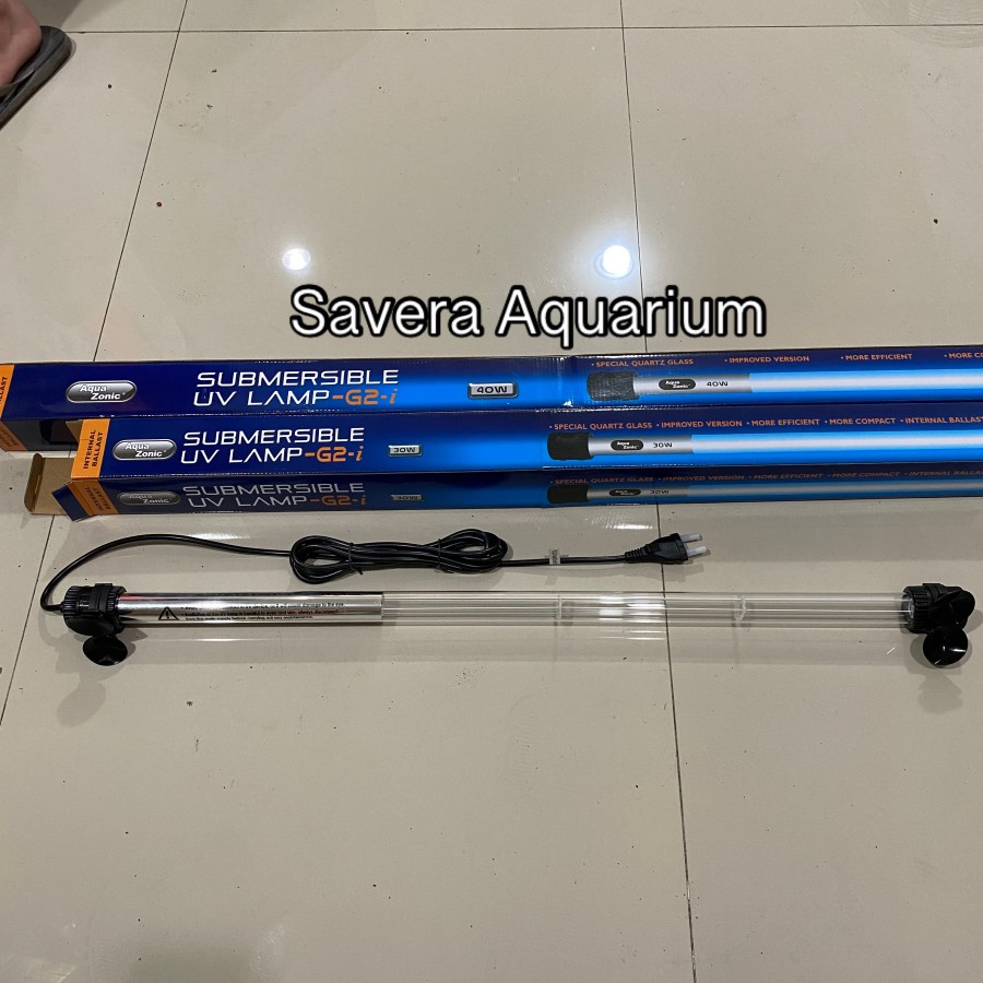 UV AQUAZONIC 40 WATT / SUBMERSIBLE / INTERNAL BALAST / ORI / 110CM