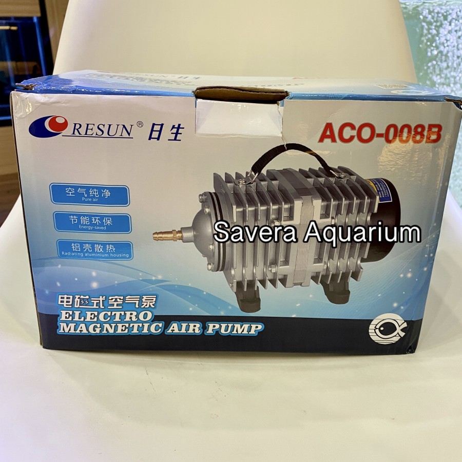 RESUN ACO 008B / AIRATOR 12 LUBANG / COMPRESSOR / POMPA UDARA KOLAM