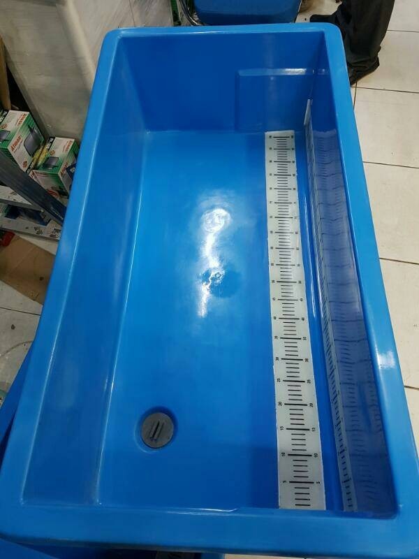 BAK FIBER UKUR 100x60x40 cm (free ongkir jabodetabek) / KARANTINA KOI