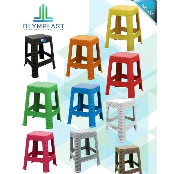 KURSI BASO - KURSI WARUNG - KURSI PLASTIK - SQUARECHAIR - OLYMPLAST