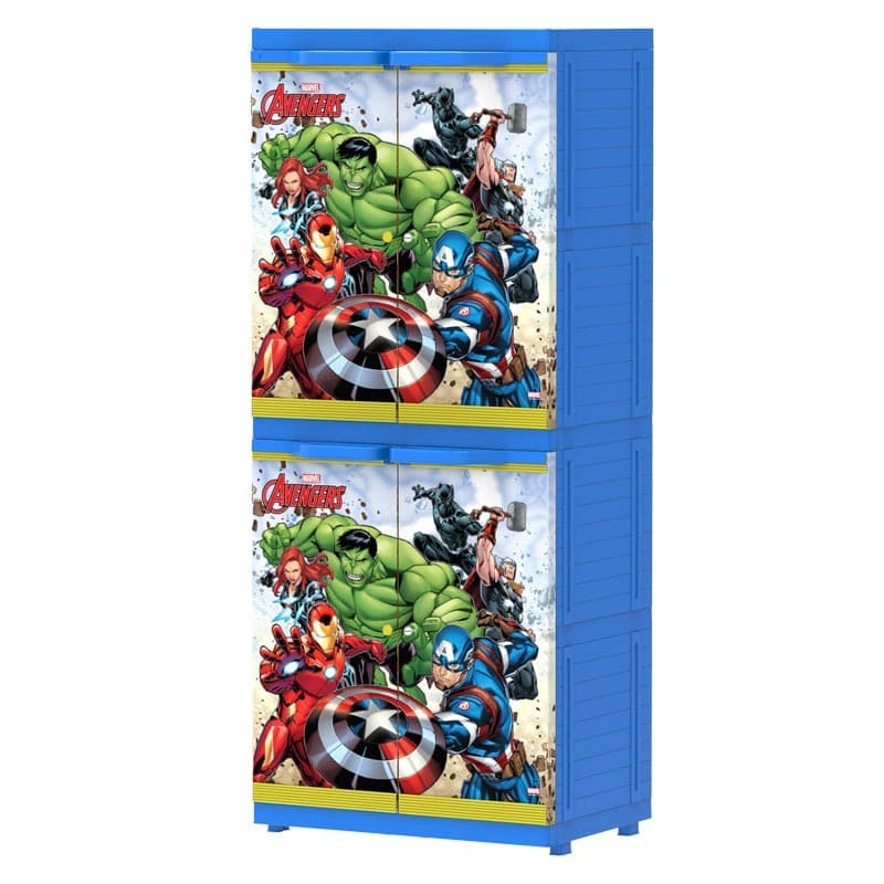 Lemari Pakaian Baju Rak Anak Karakter Avengers Naiba 9094 HKP