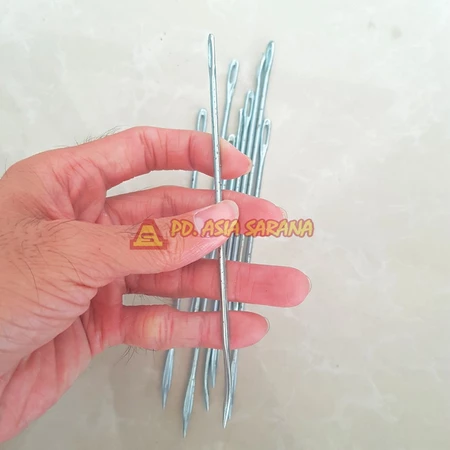 Jarum Jahit Karung Plastik 6" / Needles Mesin Jahit Goni Terpal 6 Inch