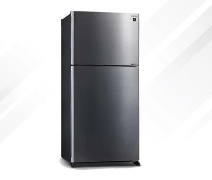 SHARP SJ-IG862PM-SL 613 L KULKAS 2 PINTU SJIG862 INVERTER GRAND VETRO