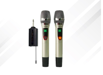 Advance MIC-203 Profesional 2 Mic Wireless Microphone