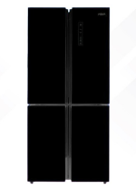 AQUA - KULKAS SIDE BY SIDE 4 PINTU GLASS DOOR INVERTER AQR-IG525AM(GB)