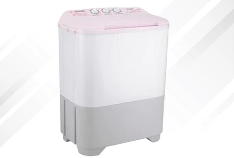 SHARP - WASHING MACHINE 8KG ES-T80MW-PK