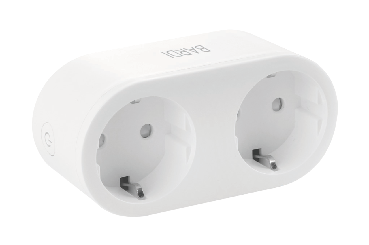BARDI Smart Dual Plug Portable WiFi