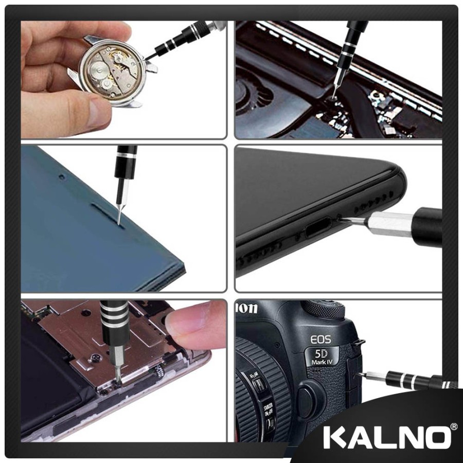 Obeng Set 115 In 1 Perkakas Service Handphone Alat Elektronik