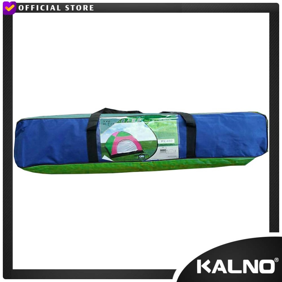 TENDA CAMPING 2 ORANG 200 CM X 150CM X 110CM - motif warna