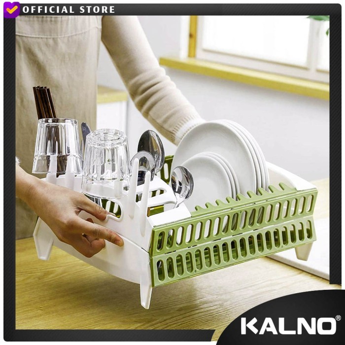 Rak Piring - Collapsible Compact Dish Rack