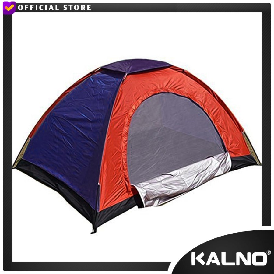 TENDA CAMPING 2 ORANG 200 CM X 150CM X 110CM - motif warna