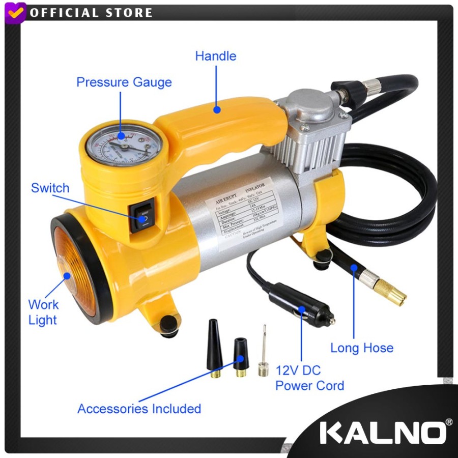 Portable Cyclone Air Compressor - Pompa Angin 150 PSI
