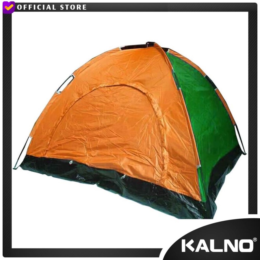 TENDA CAMPING 2 ORANG 200 CM X 150CM X 110CM - motif warna