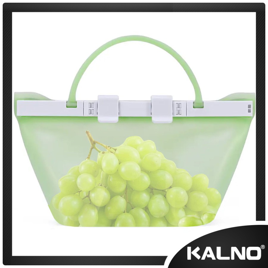 Silikon Tempat Makanan Fresh - Tempat Serbaguna Kedap Udara 1L Z7