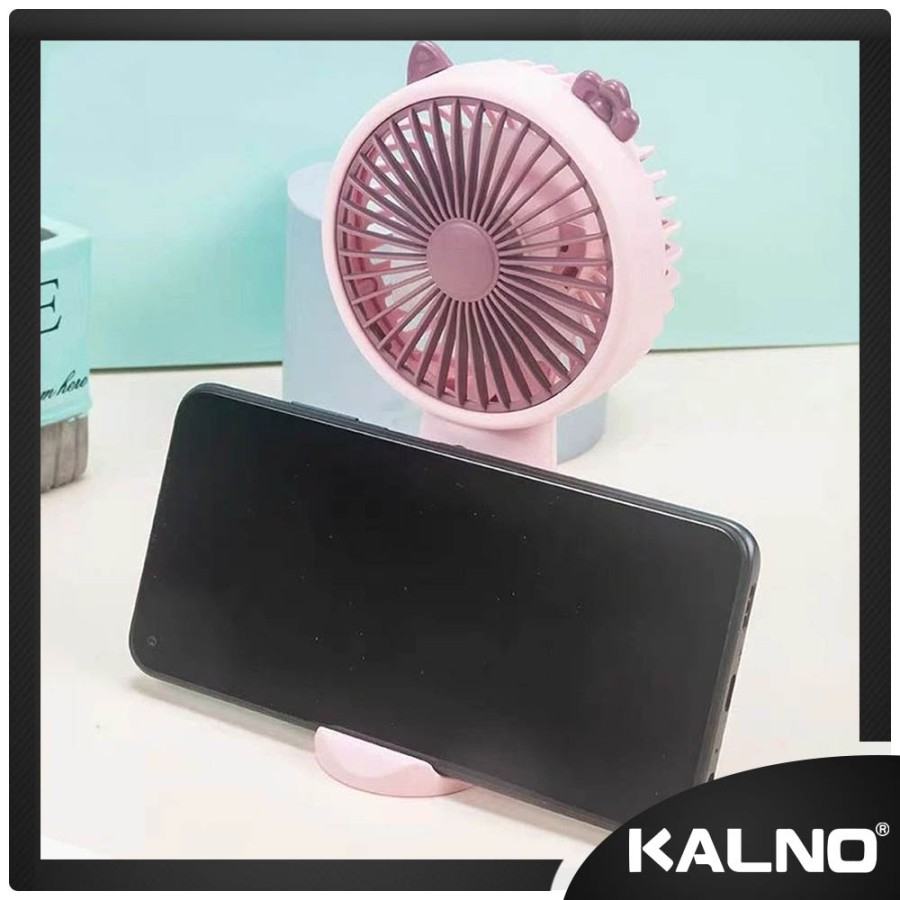 Kipas Angin Portable + Phone Holder / Mini Fan Usb L18