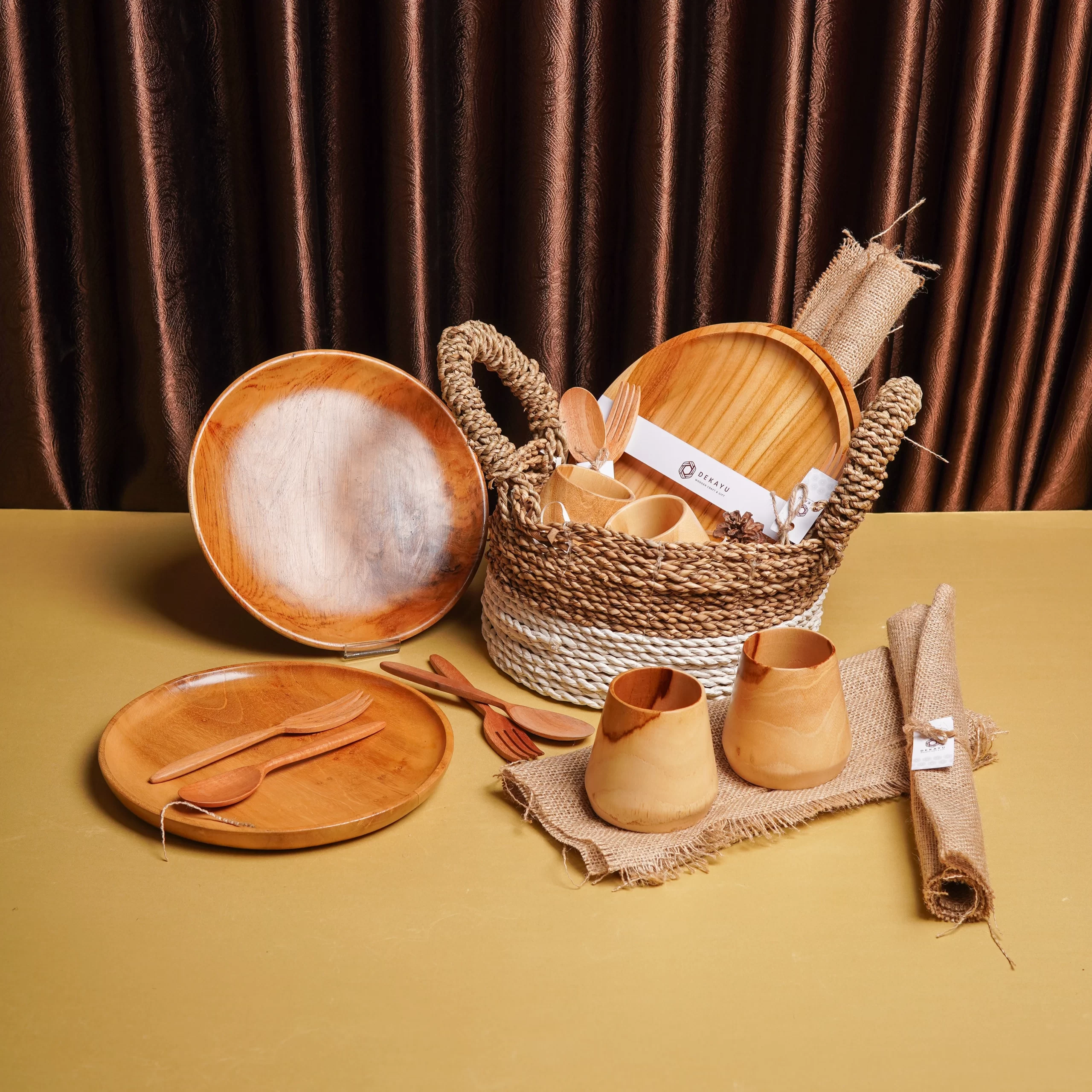 Dekayu Hampers Loko | Hampers Natal | Wedding | Peralatan Makan Kayu