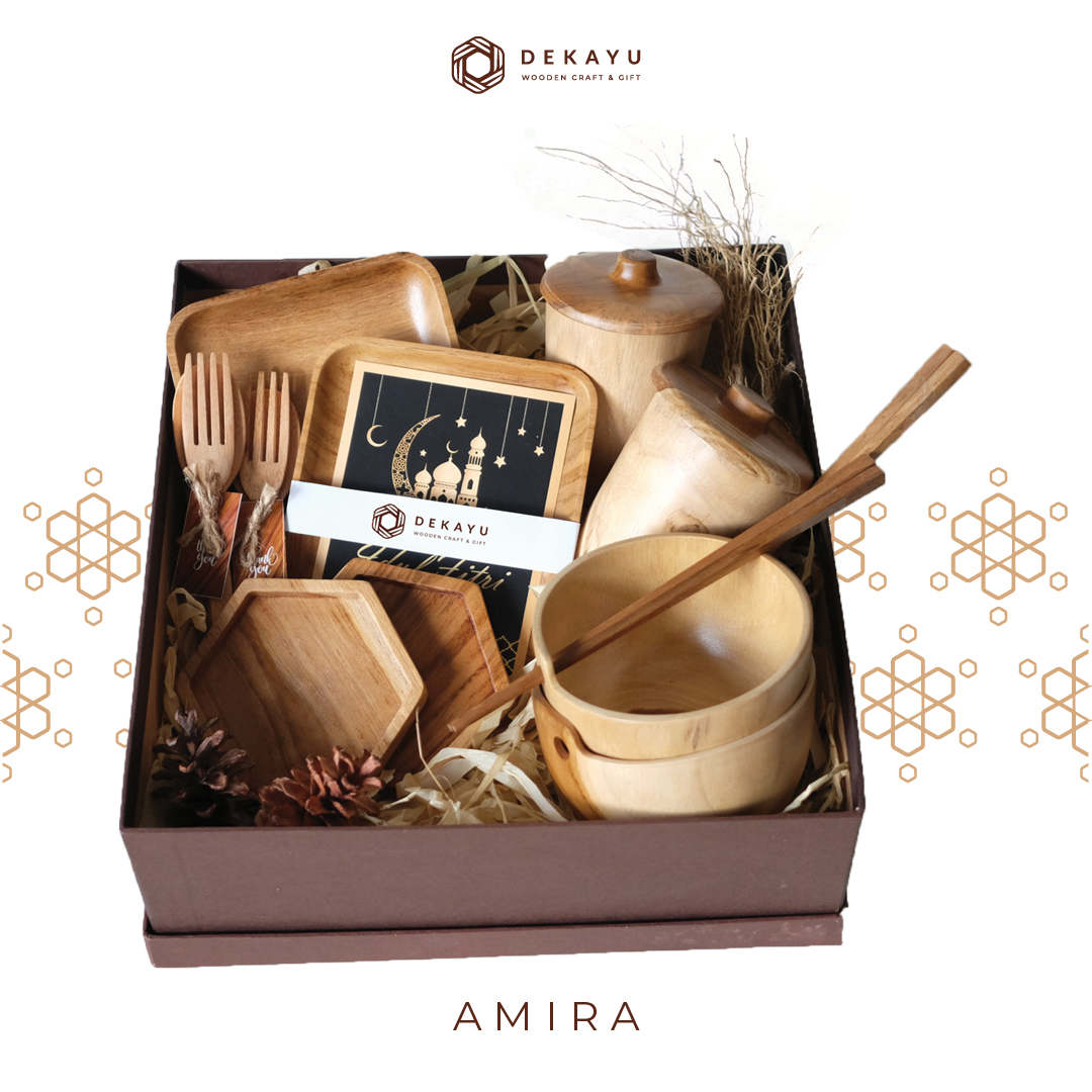 Parsel Ramadan | Dekayu Hampers Kayu Amira | Hampers Wedding Gift Set