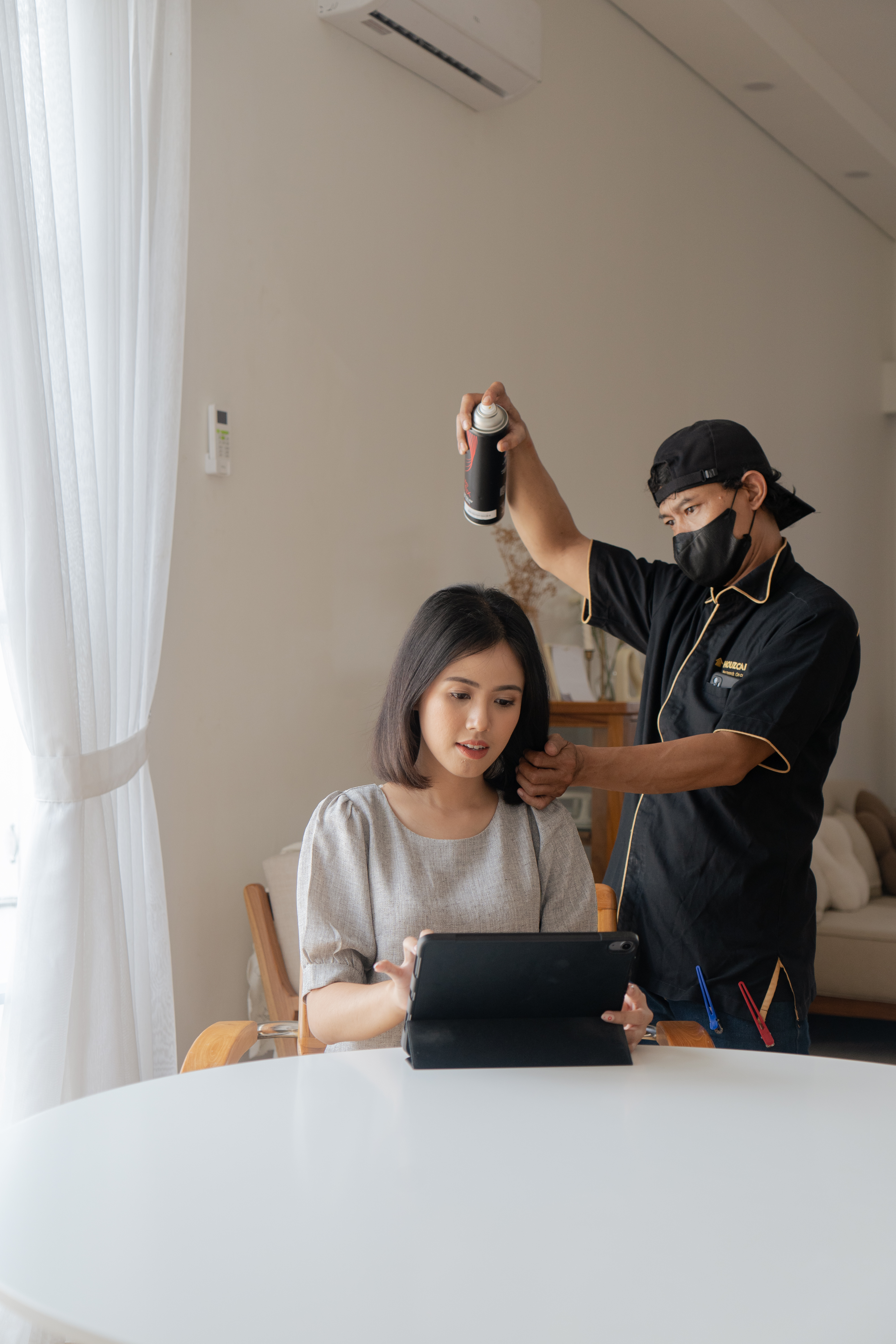 Voucher Houzcall Hijaber's Hair Cut & Blow Styling