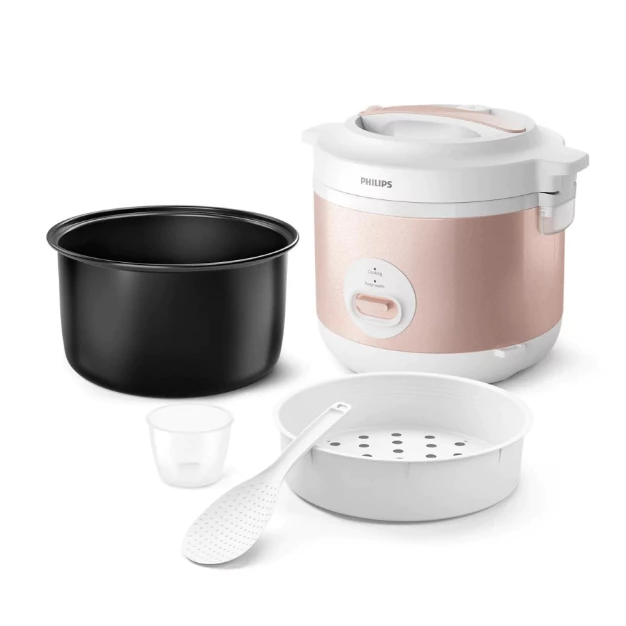 Philips Rice Cooker 1.8L Magic Com 3 in1 Alumunium Pot 3D Heating HD3003