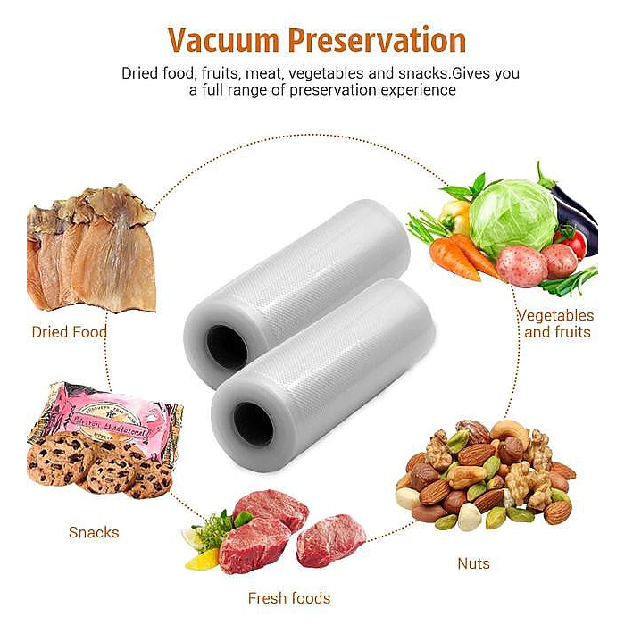 Idealife Food Vacuum Sealer With Cutter Function - Vacuum Pembungkus Makanan IL-600A / IL600A / IL 600A